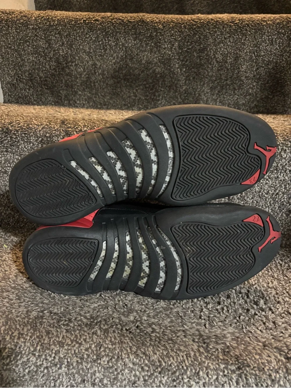 Jordan 12 Reverse Flu Game authentic